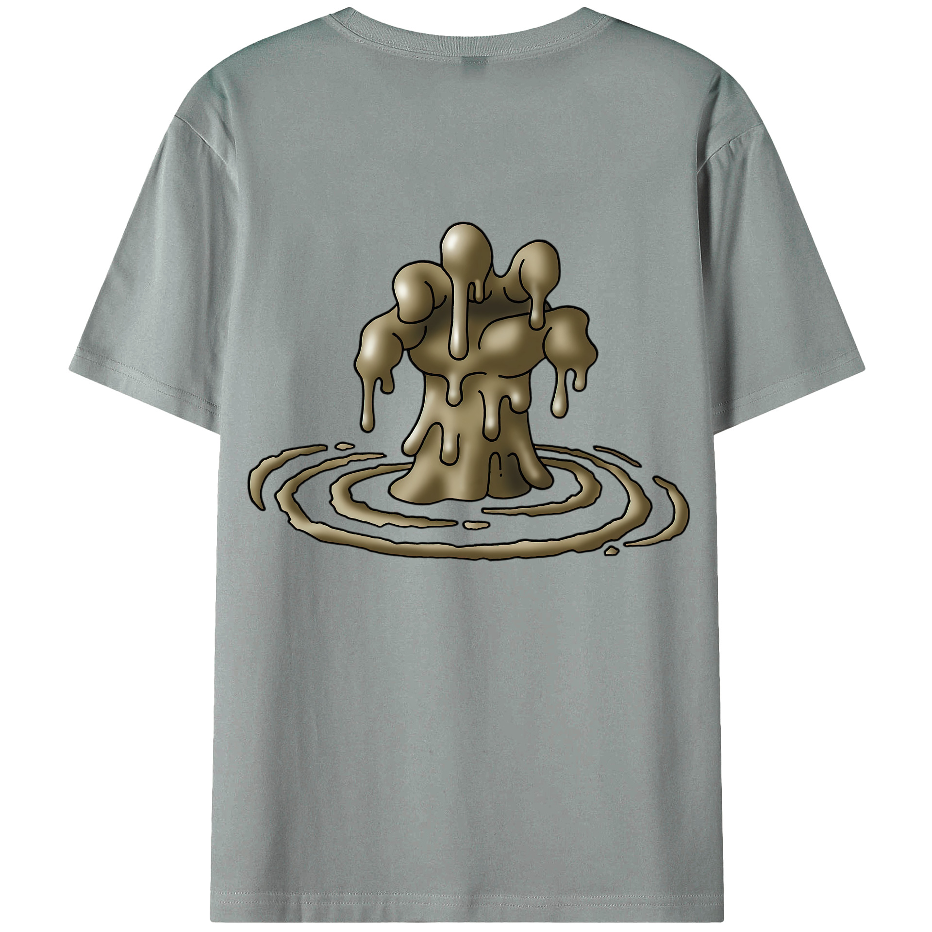 （画像用） ドラゴンクエスト Doragon Kuesuto Dragon Quest 綿100％ メンズ半袖Tシャツ（バックプリント） 通気性